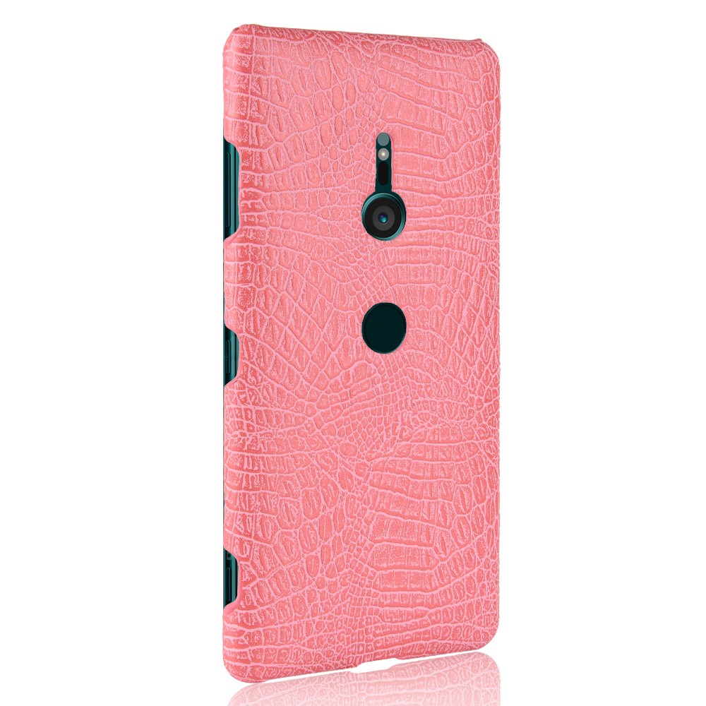 Sony Xperia XZ3 - Krokodil Mönster Skal - Rosa
