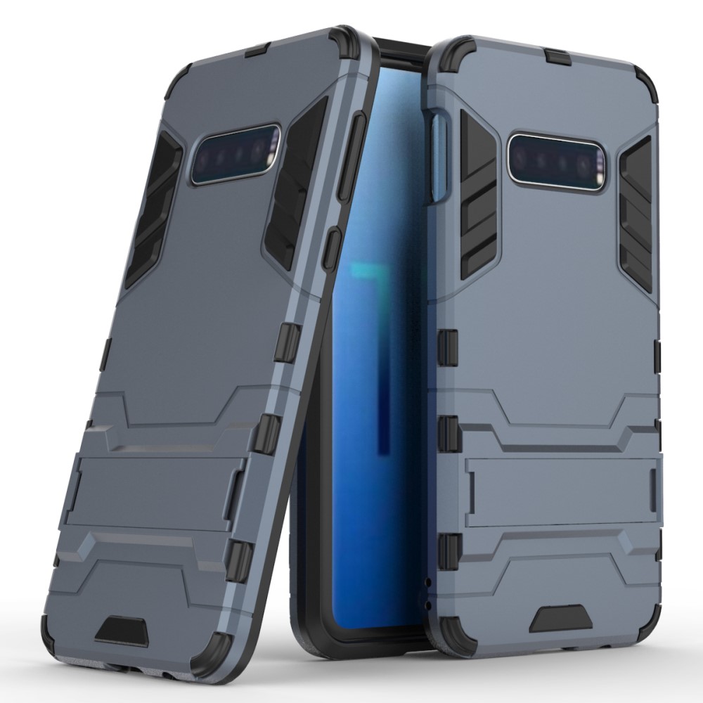 Samsung Galaxy S10e - Hybrid Armour Skal - Mrk Bl