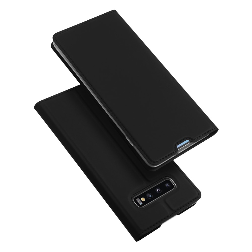 Samsung Galaxy S10 - DUX DUCIS Plånboksfodral - Svart