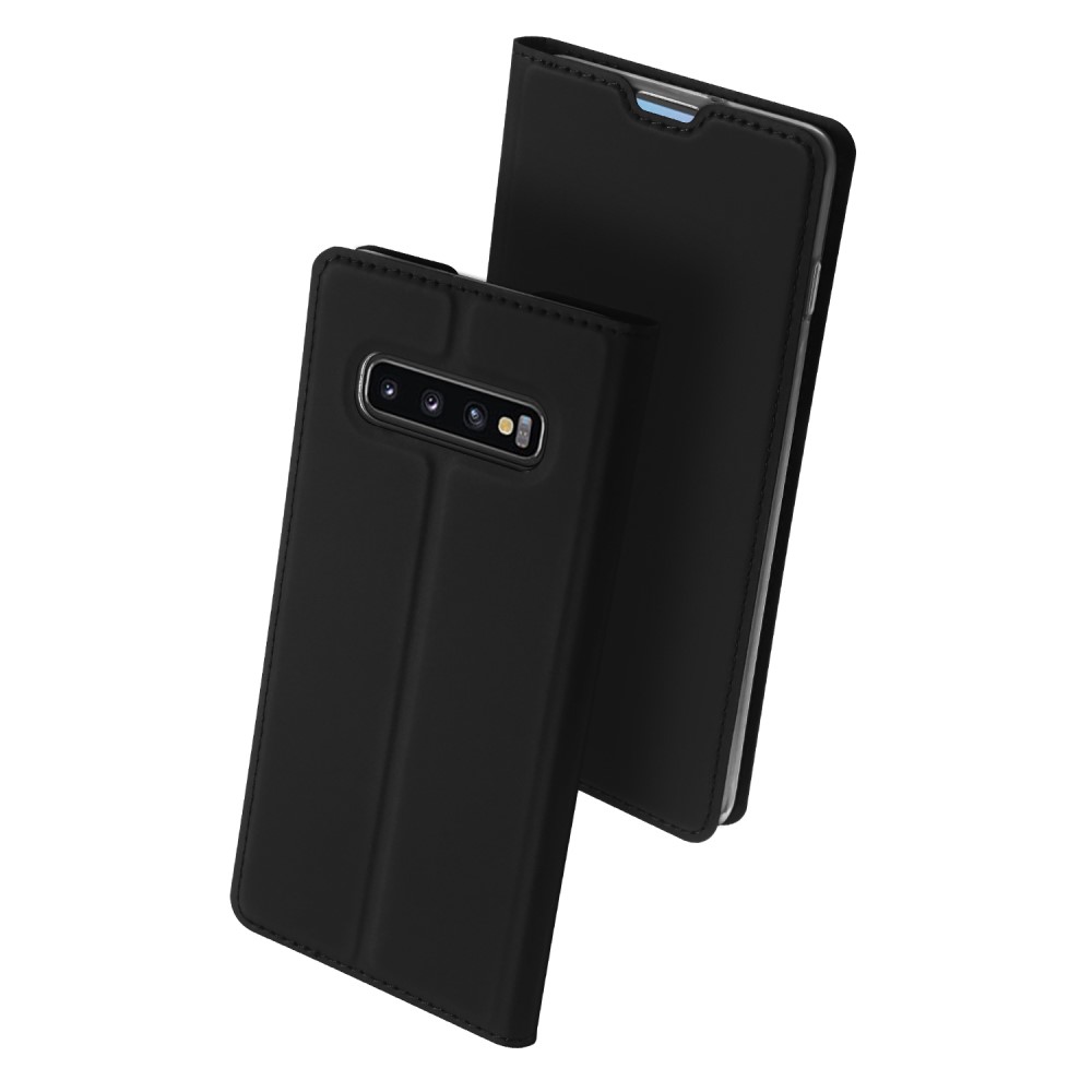 Samsung Galaxy S10 - DUX DUCIS Plånboksfodral - Svart