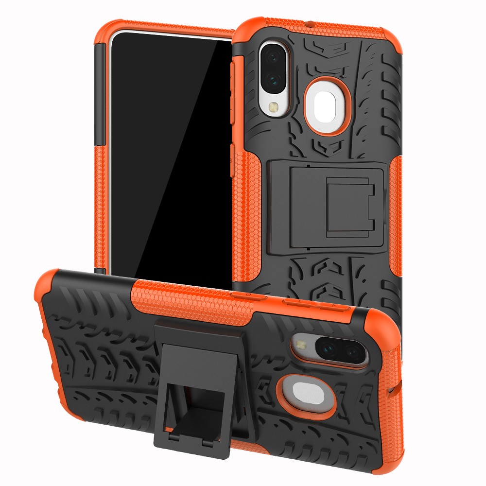 Samsung Galaxy A40 - Ultimata stöttåliga skalet - Orange