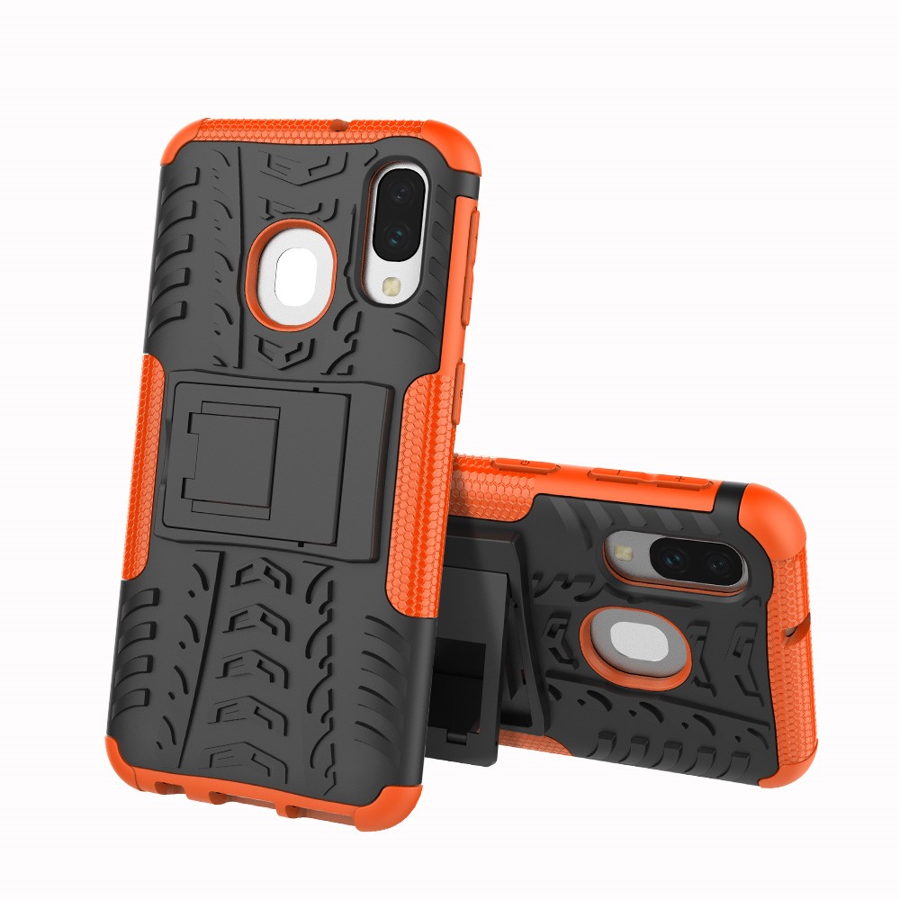 Samsung Galaxy A40 - Ultimata stöttåliga skalet - Orange