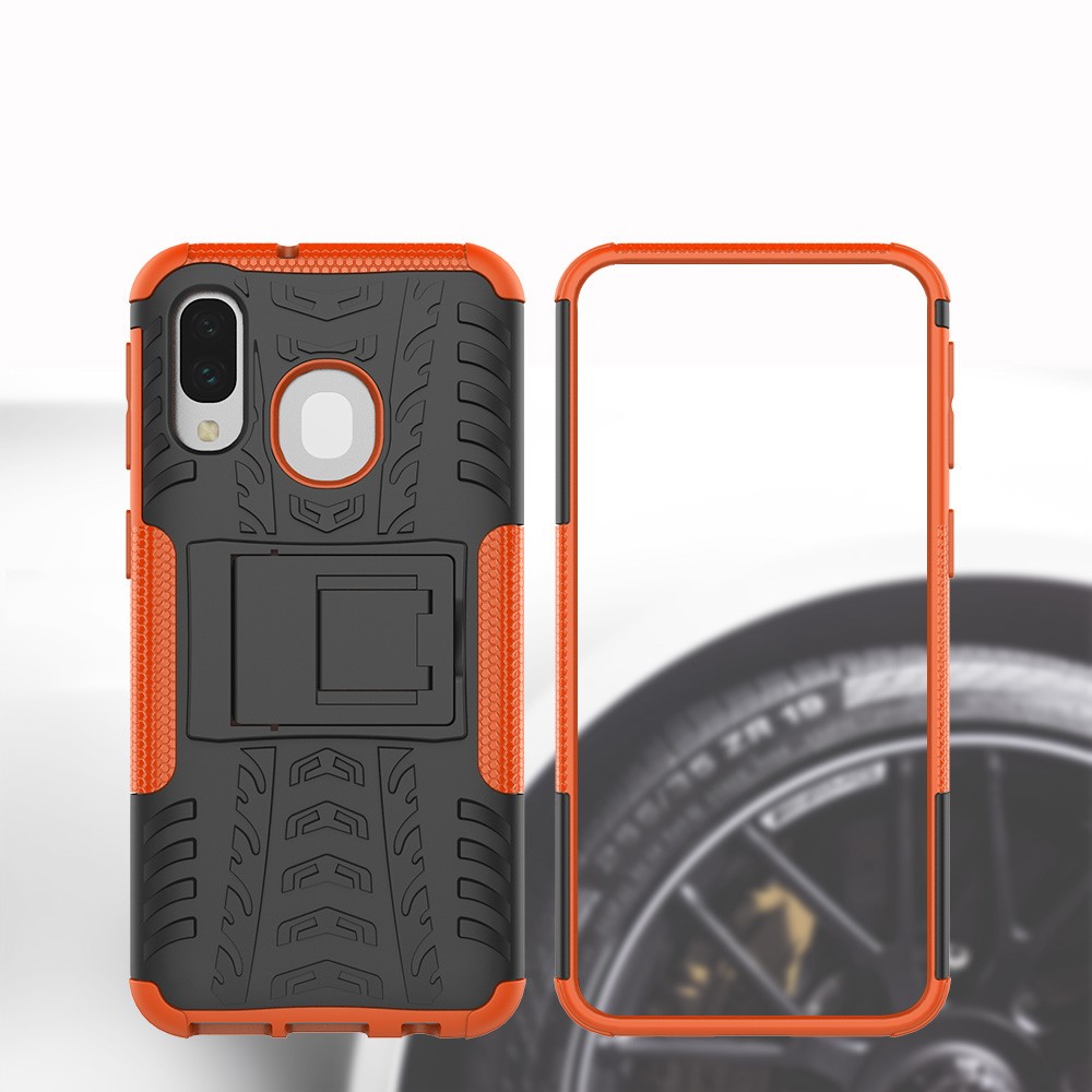 Samsung Galaxy A40 - Ultimata stöttåliga skalet - Orange