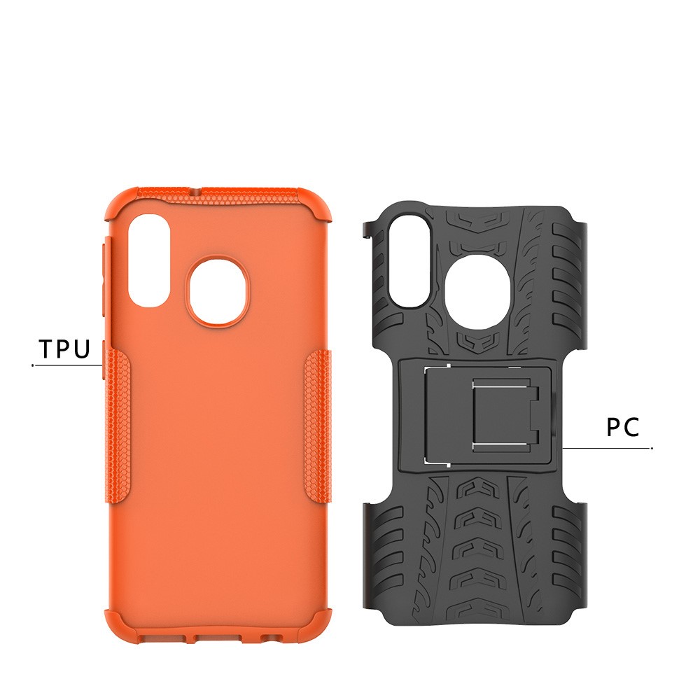 Samsung Galaxy A40 - Ultimata stöttåliga skalet - Orange