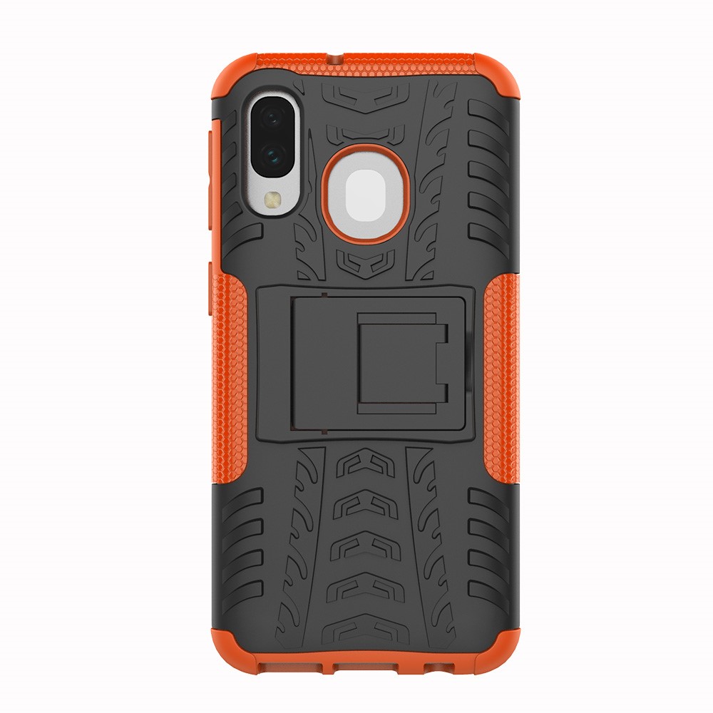 Samsung Galaxy A40 - Ultimata stöttåliga skalet - Orange