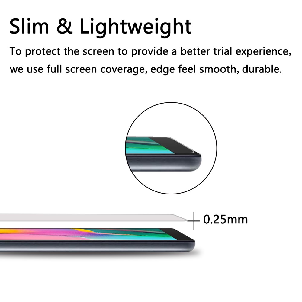Samsung Galaxy Tab A 10.1 2019 - Skrmskydd i Hrdat Glas