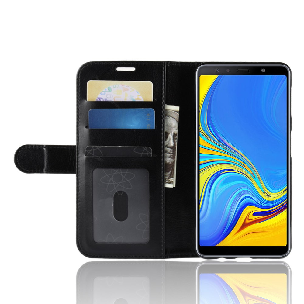 Samsung Galaxy A7 (2018) - Plnboksfodral - Svart