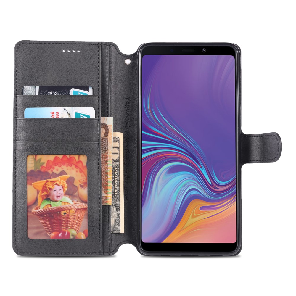 Samsung Galaxy A9 (2018) - AZNS Plnboksfodral - Svart