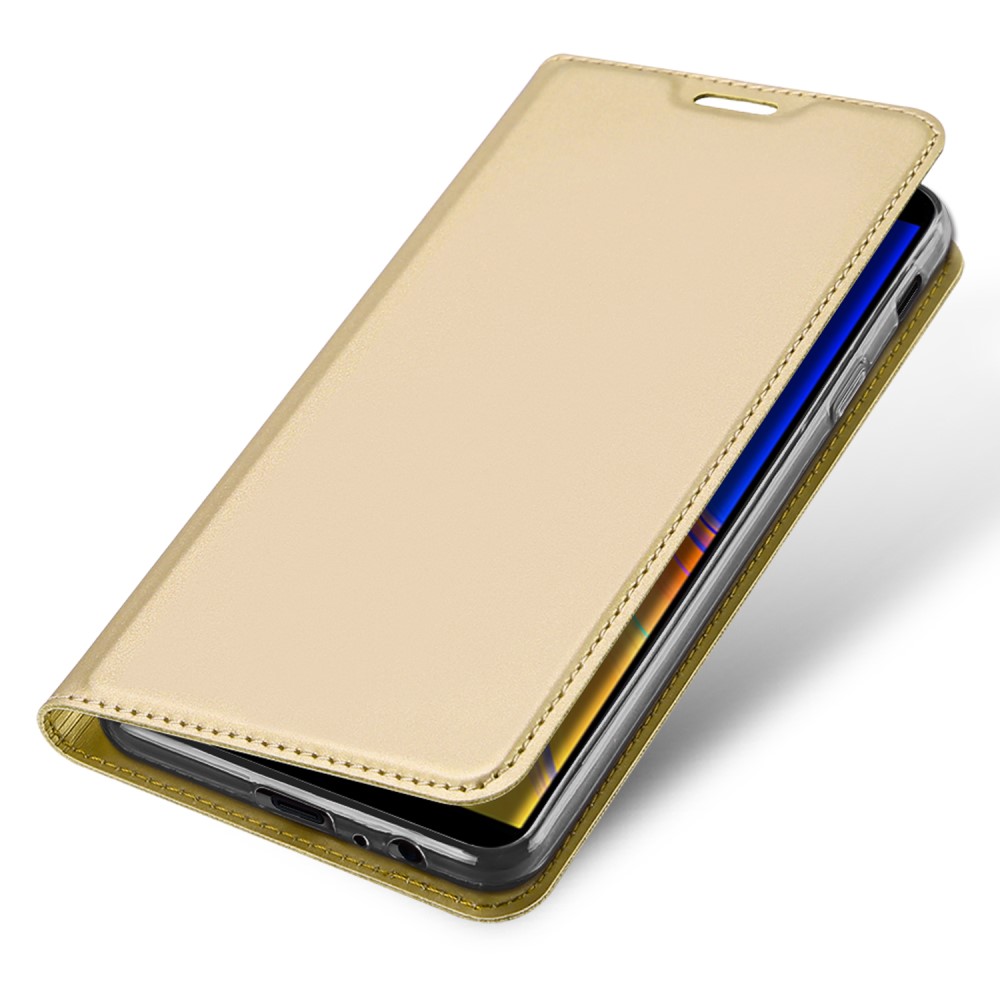 Samsung Galaxy J4 Plus - DUX DUCIS Plnboksfodral - Guld