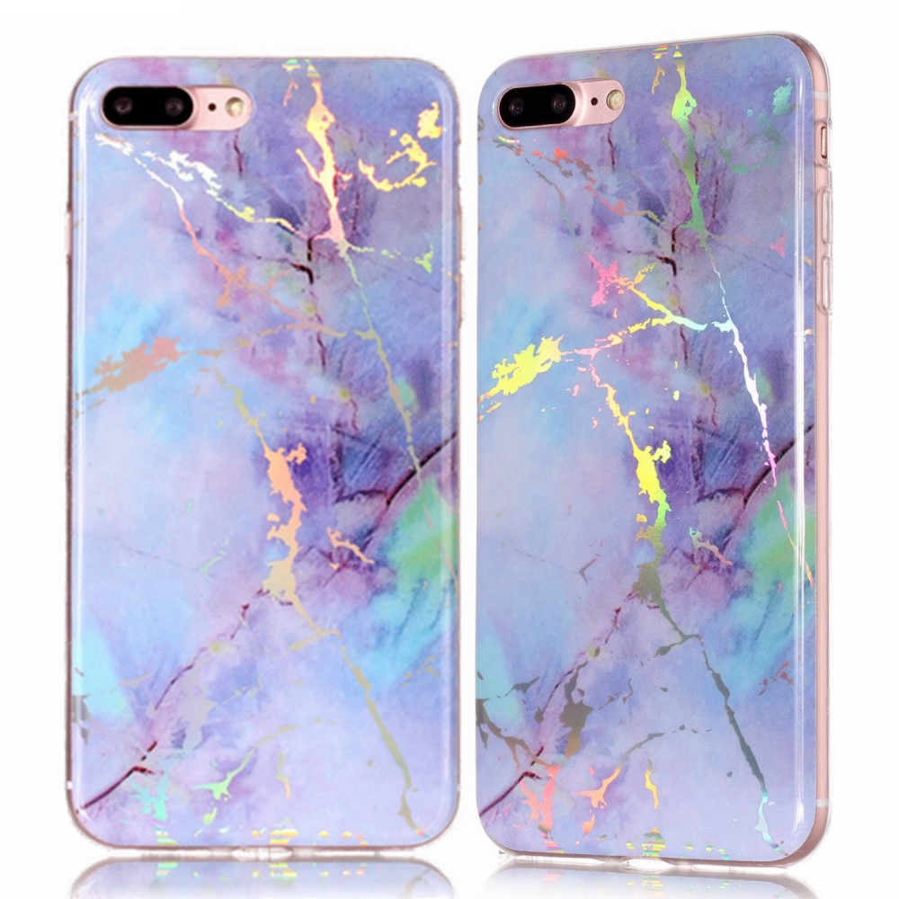 iPhone 7/8 Plus - Marmor TPU Skal