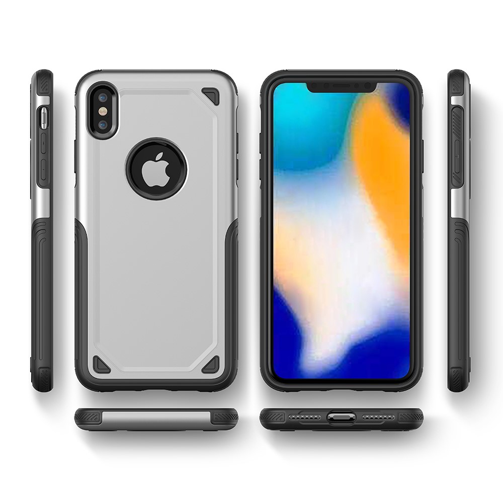 iPhone Xs Max - Armour Skal - Silver