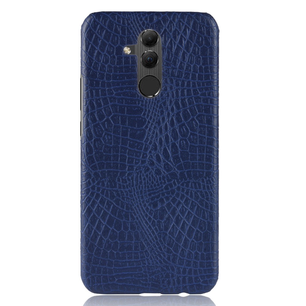 Huawei Mate 20 Lite - Krokodil Mönster Skal - Blå