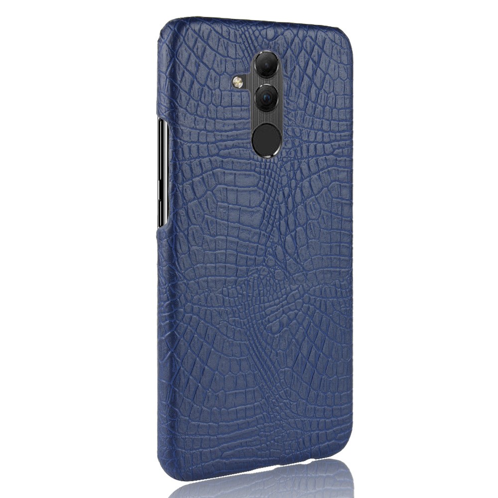 Huawei Mate 20 Lite - Krokodil Mönster Skal - Blå