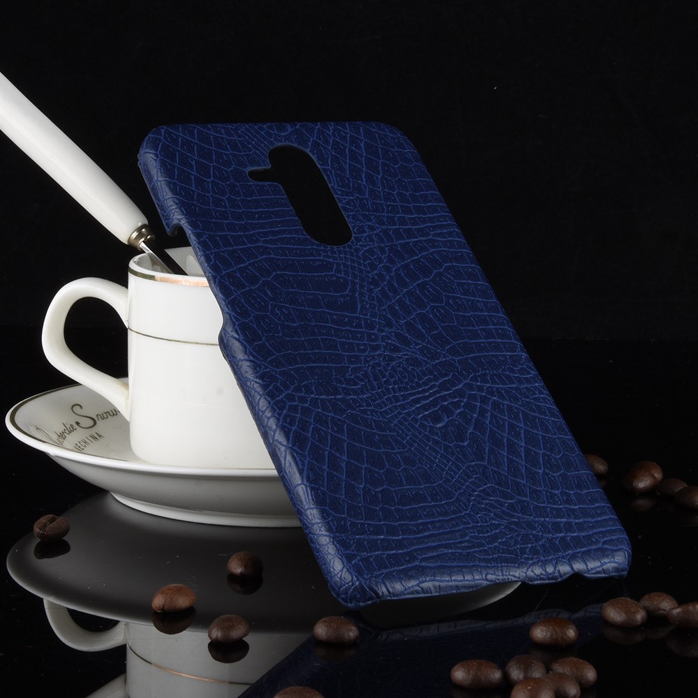 Huawei Mate 20 Lite - Krokodil Mönster Skal - Blå
