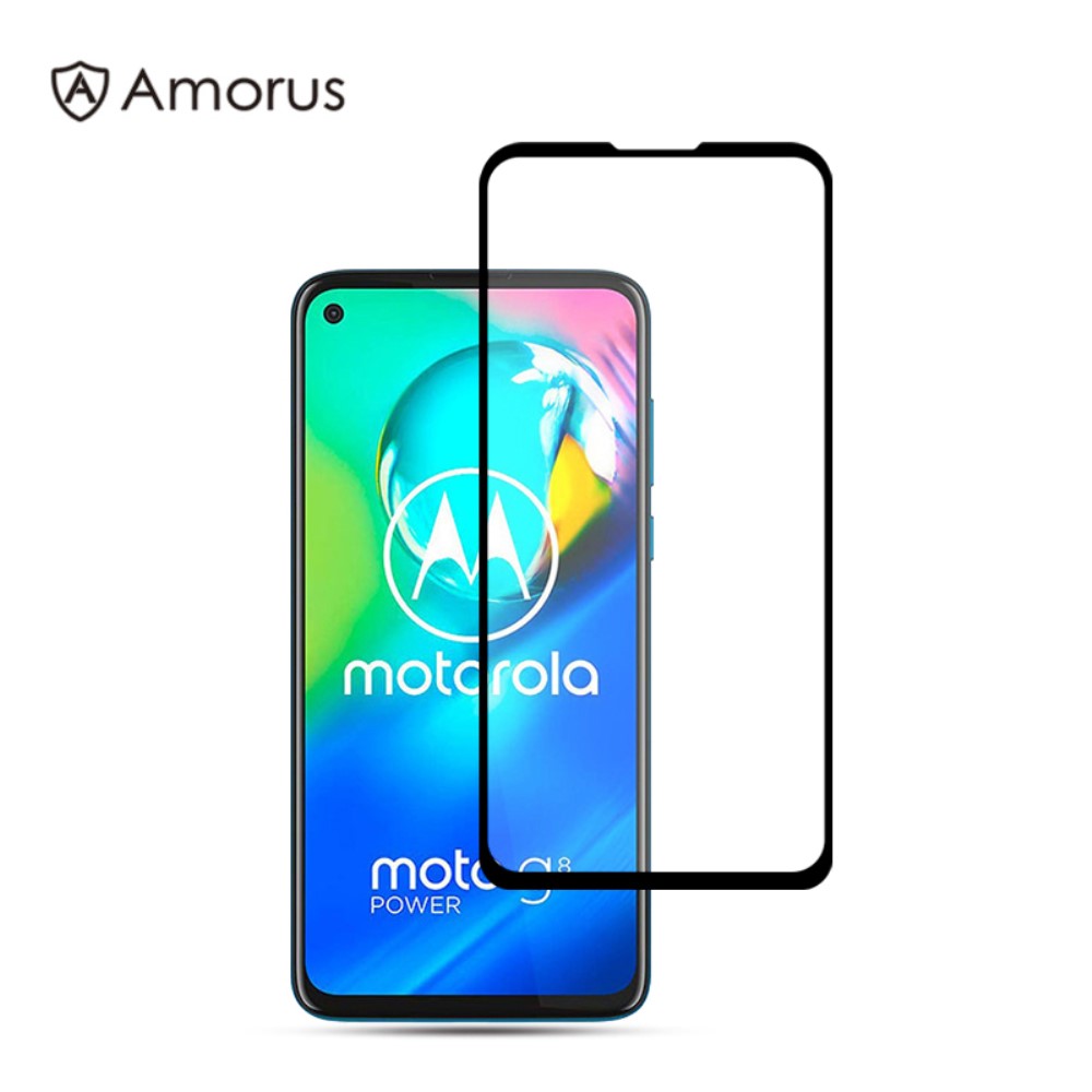 Motorola Moto G8 Power - AMORUS Heltckande Hrdat Glas
