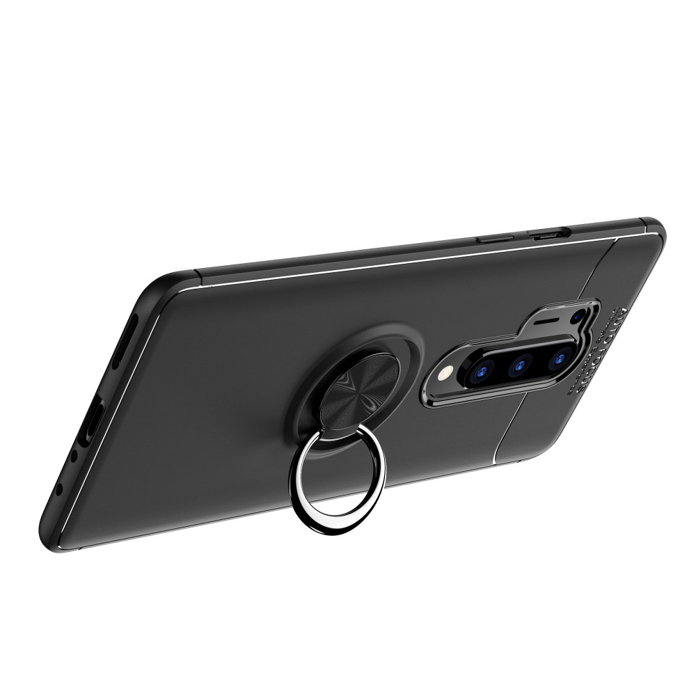 OnePlus 8 Pro - Ring Skal - Svart