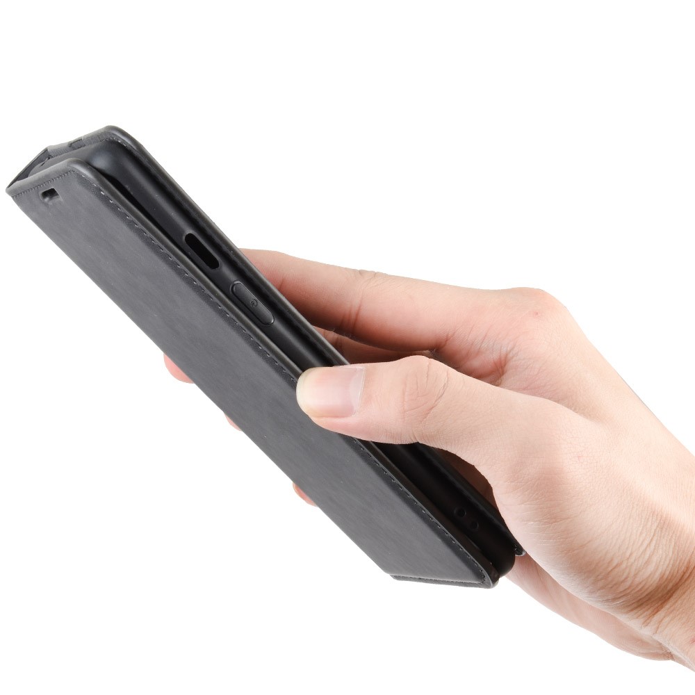 OnePlus 8 - Silkeslent Plnboksfodral - Svart
