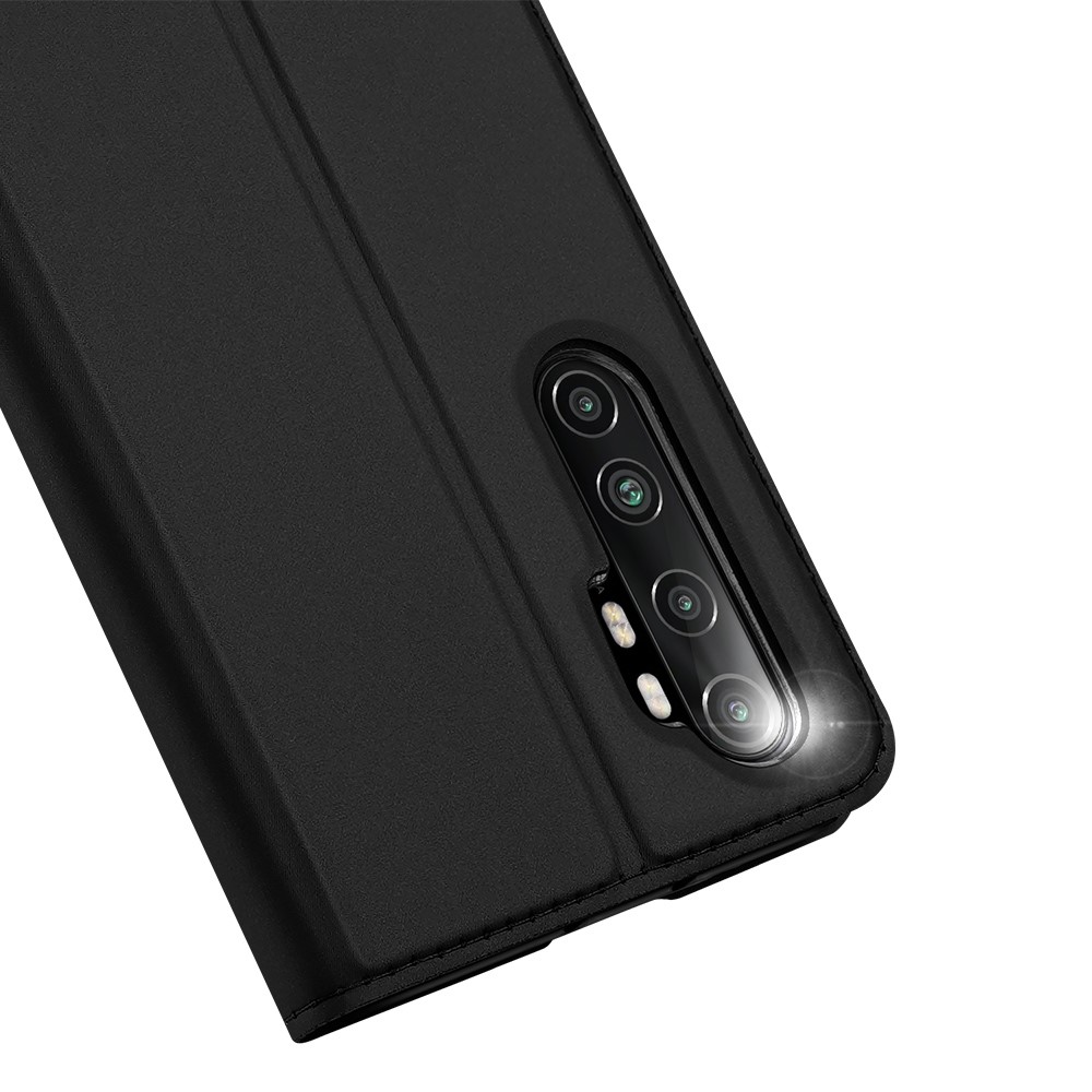Xiaomi Mi Note 10 Lite - DUX DUCIS Skin Pro Plnboksfodral - Svart