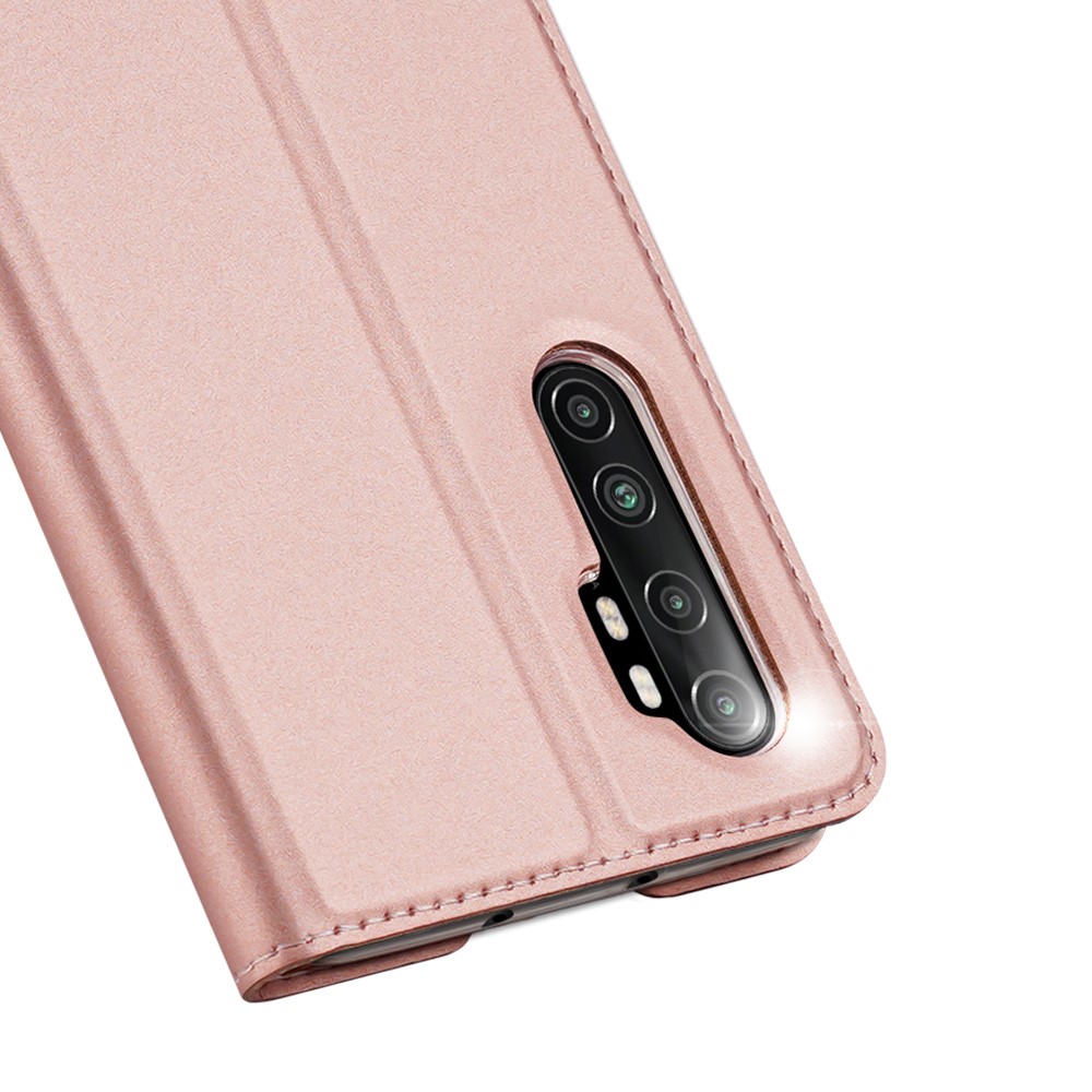 Xiaomi Mi Note 10 Lite - DUX DUCIS Skin Pro Plnboksfodral - Rosguld