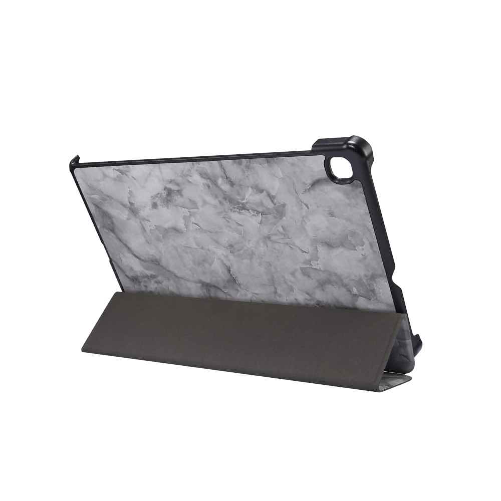 Samsung Galaxy Tab S6 Lite - Marmor Tri-Fold Fodral