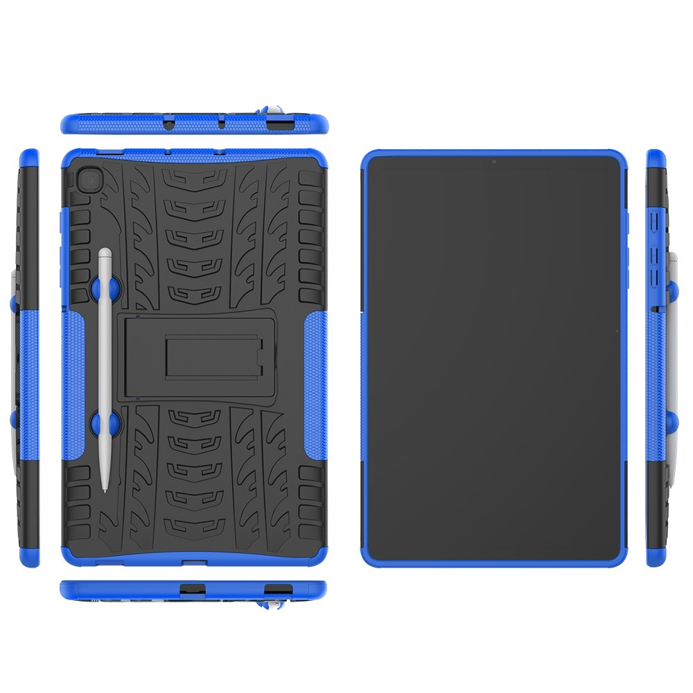 Samsung Galaxy Tab S6 Lite Skal Rugged Kickstand Armor Bl