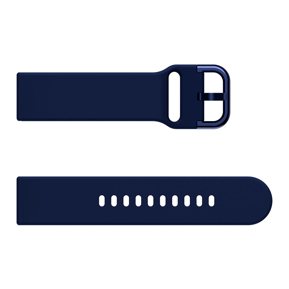 Silikon Armband Fitbit Versa/Versa 2 - Mrk Bl