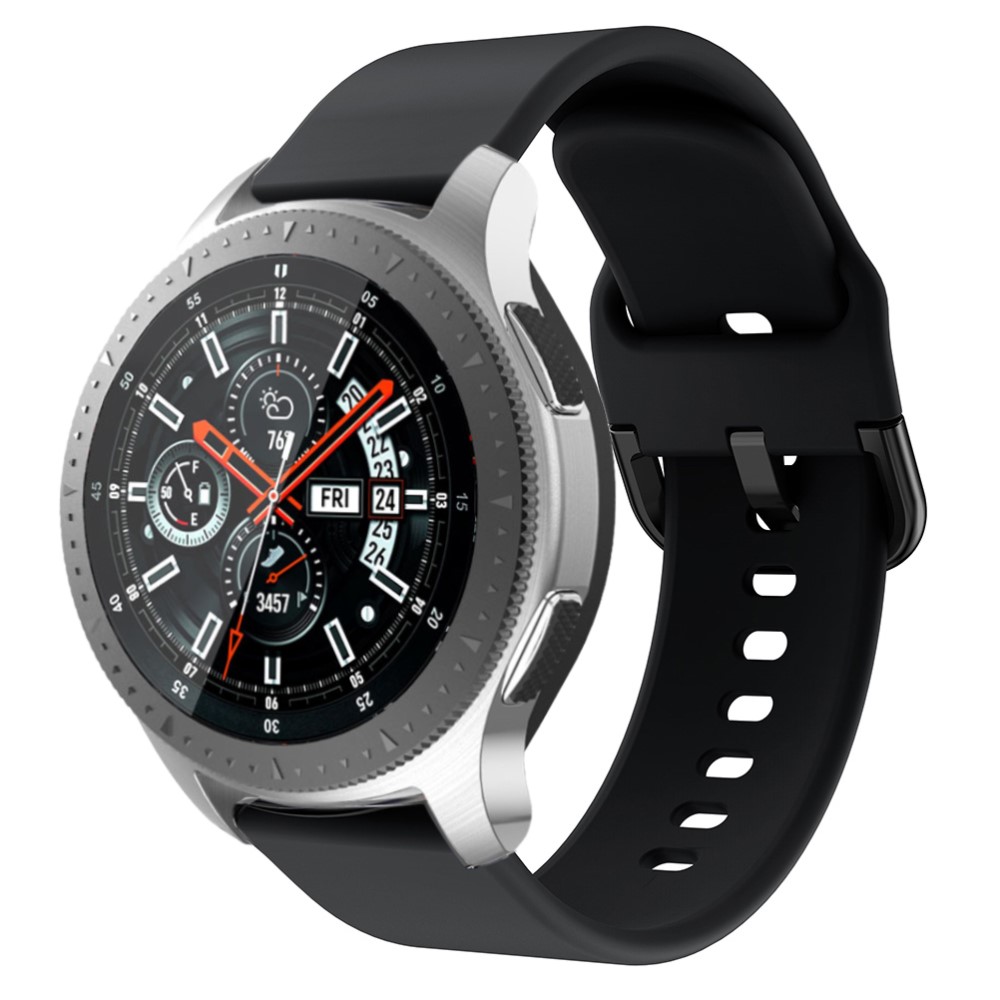 Silikon Armband Smartwatch - Svart (22 mm)