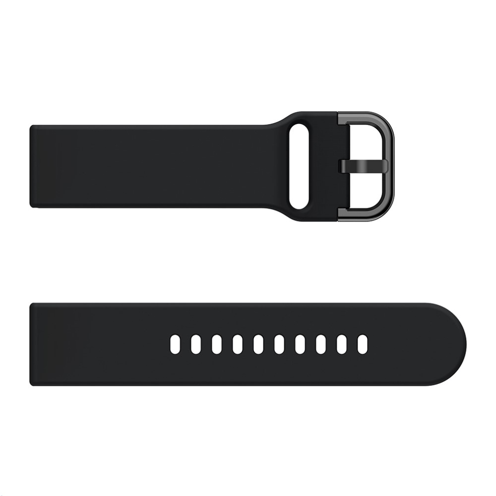 Silikon Armband Smartwatch - Svart (22 mm)