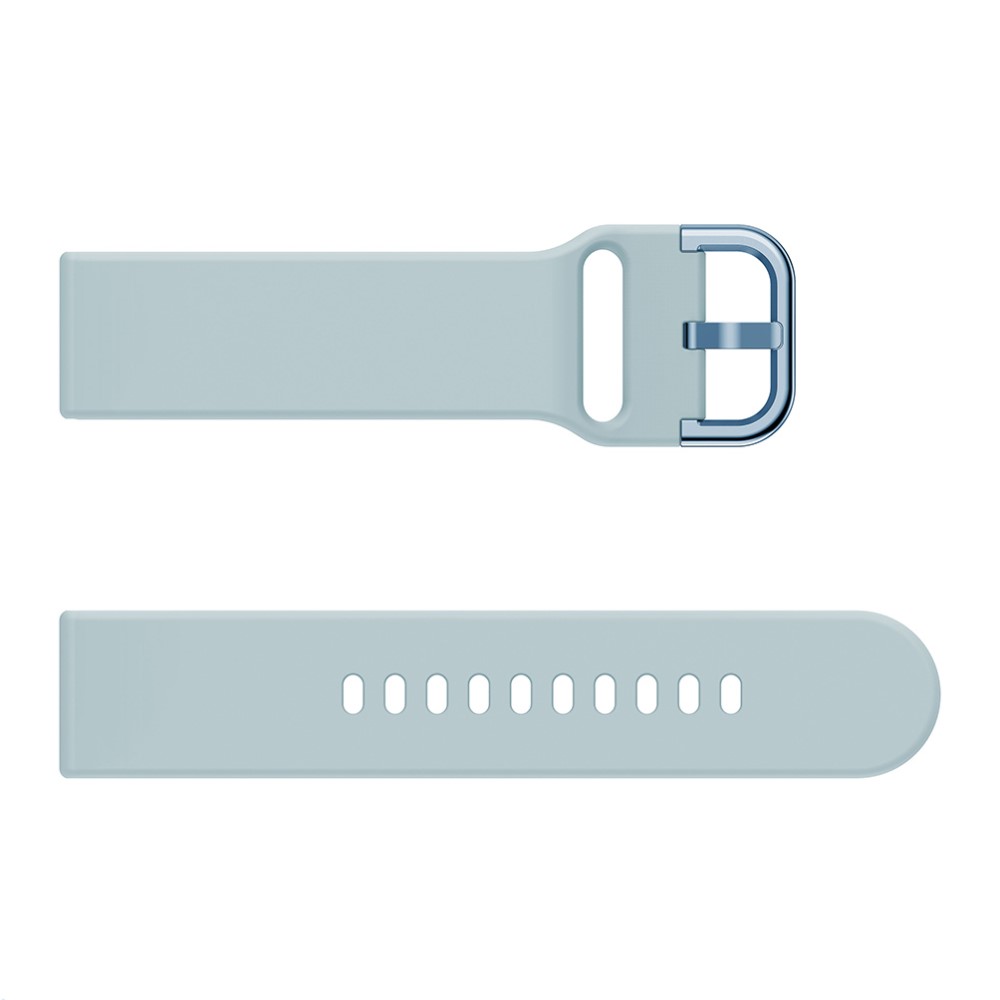 Silikon Armband Smartwatch - Ljus Bl (22 mm)