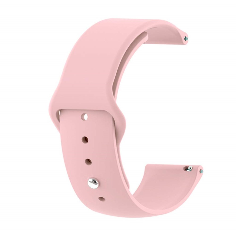 Silikon Armband Fr Smartwatch - Rosa (22 mm)