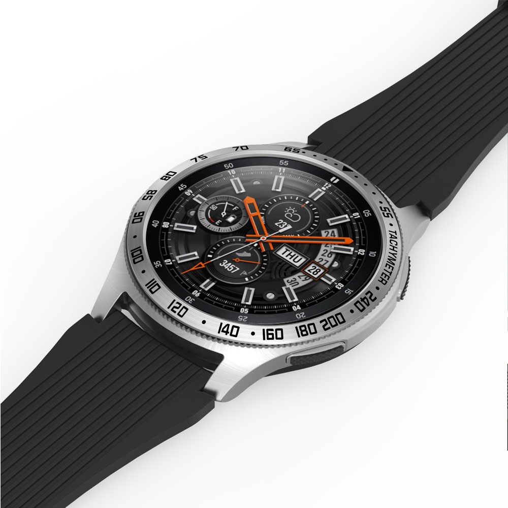 Bezel Skyddande Ring Galaxy Watch 46mm - Silver