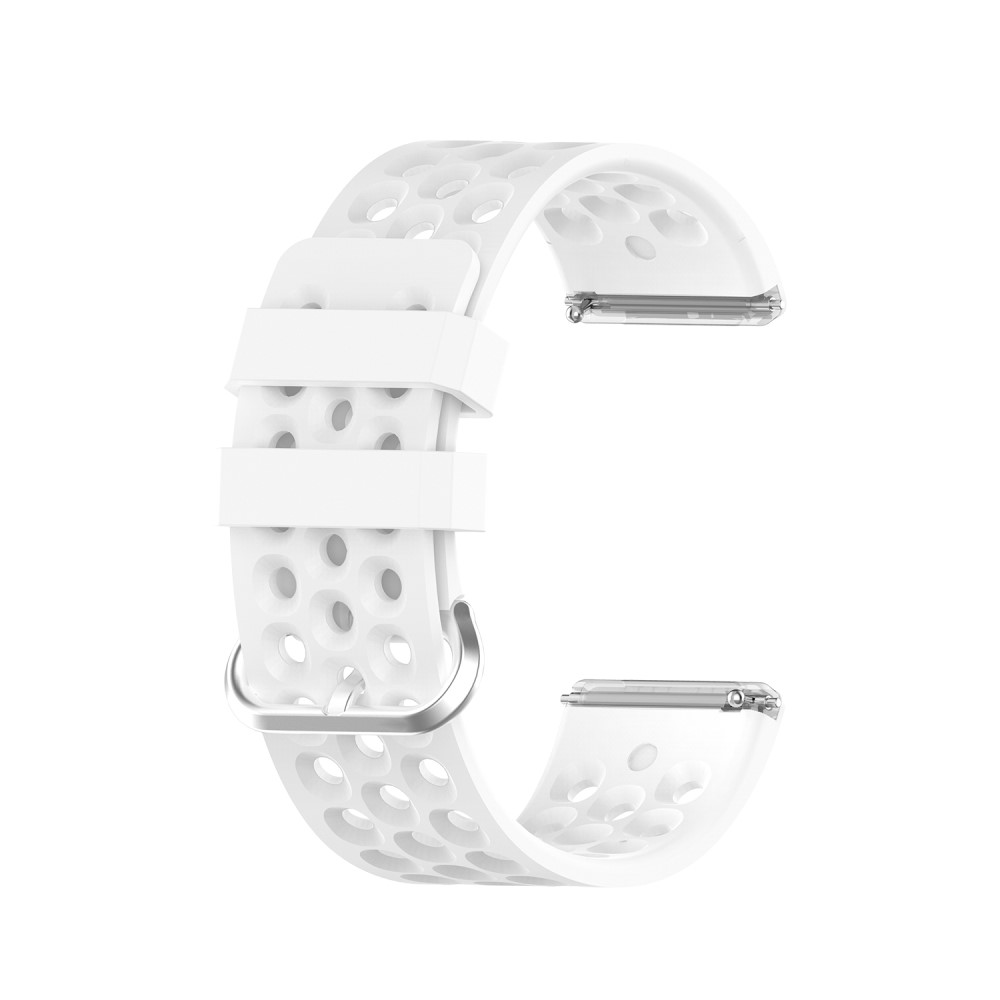 Silikon Armband Fitbit Versa/Versa 2/Versa Lite - Vit