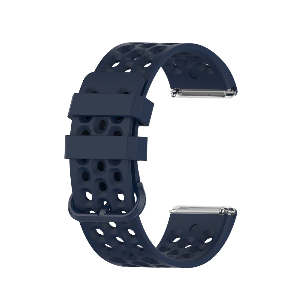 Silikon Armband Fitbit Versa/Versa 2/Versa Lite - Mrk Bl