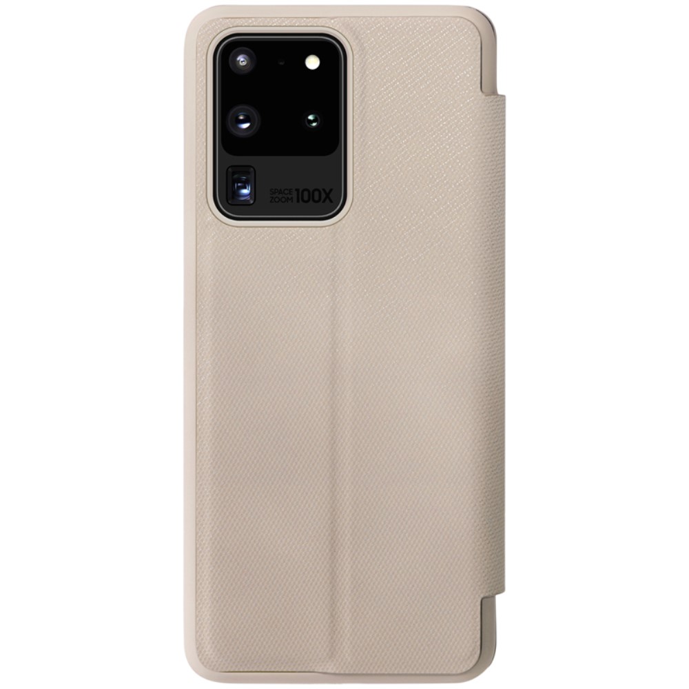 Samsung Galaxy S20 Ultra - NILLKIN Plånboksfodral - Beige