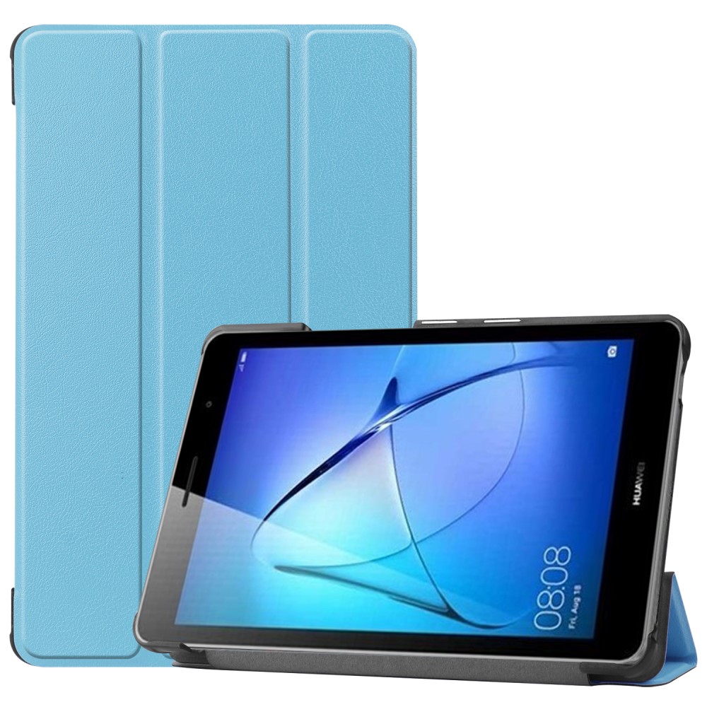 Huawei MatePad T8 - Tri-Fold Fodral - Ljus Bl