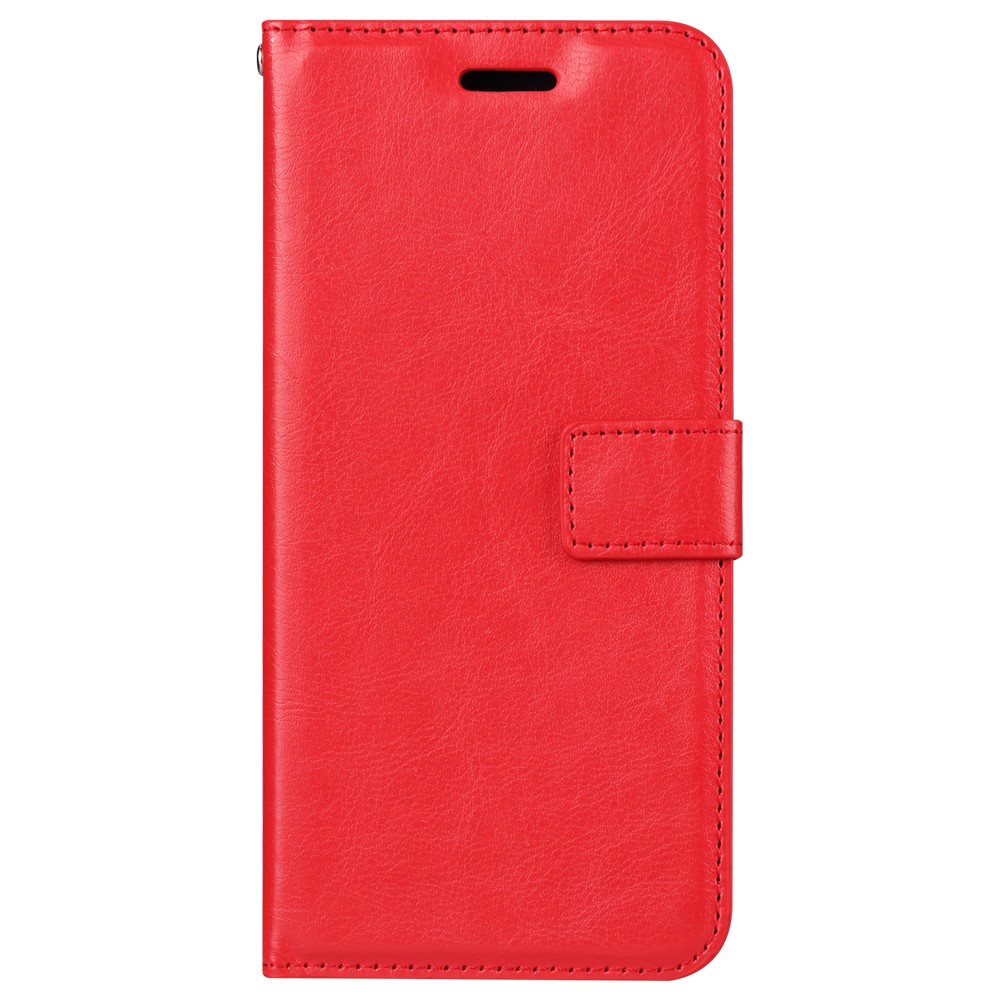 Xiaomi Redmi Note 9 Pro/Note 9S - Crazy Horse Plnboksfodral - Rd