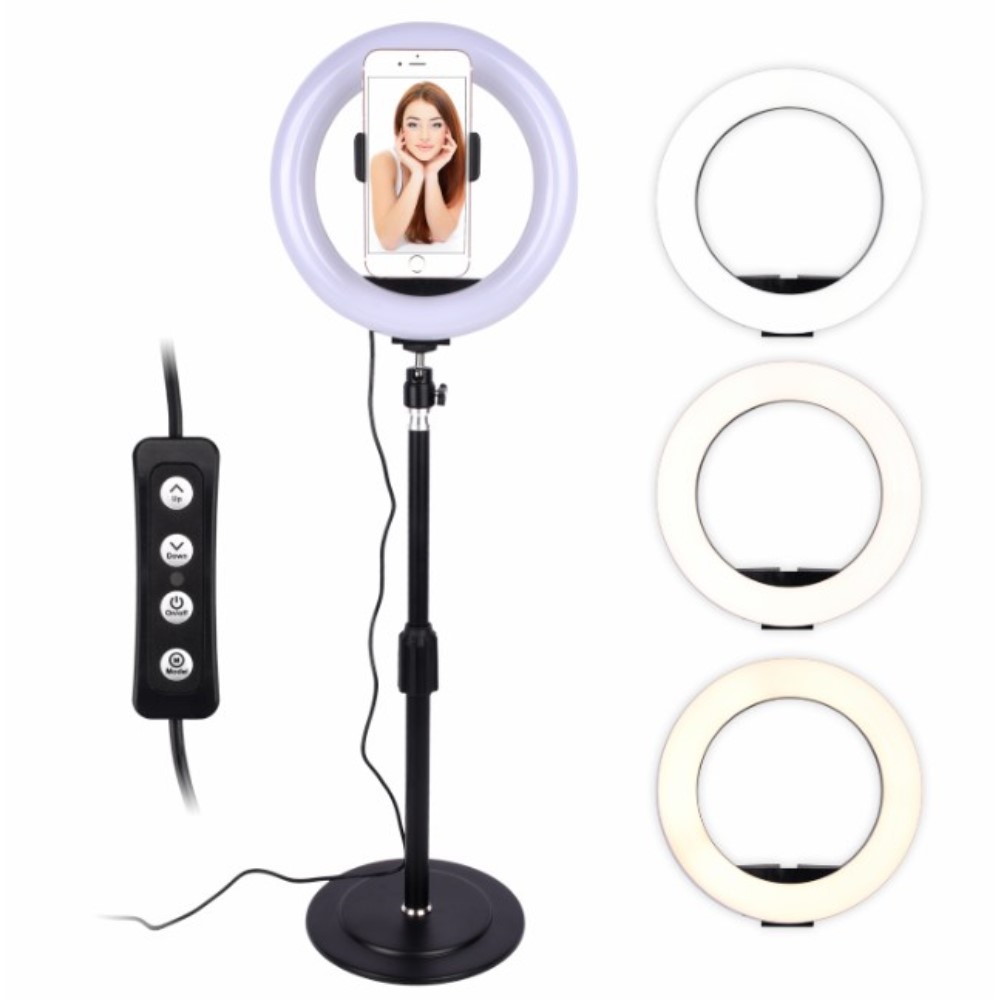 TikTok LED Selfie-Lampa med Stativ