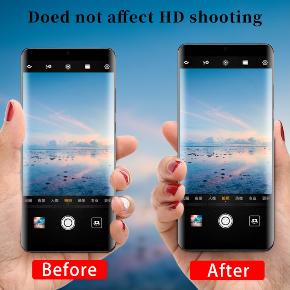 Huawei P30 Pro - Linsskydd I Hrdat Glas