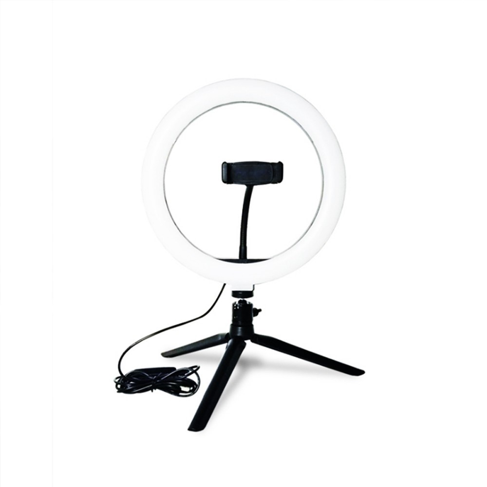 TikTok Dimbar LED Selfie-Lampa med Stativ