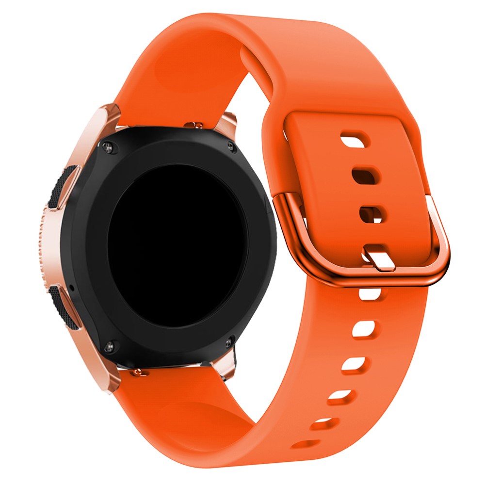 Silikon Armband Fr Smartwatch (20mm) - Orange
