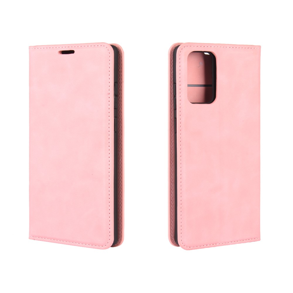 Samsung Galaxy Note 20 - Silkeslent lderfodral - Ljus Rosa