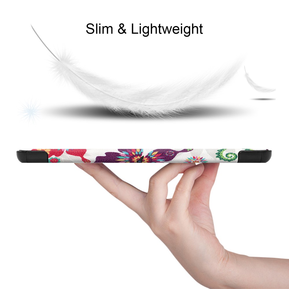 Samsung Galaxy Tab S7 / Tab S8 - Tri-Fold Fodral - Fjrilar