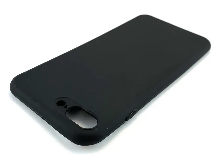 iPhone 7/8 Plus - Mjukt TPU Skal - Svart