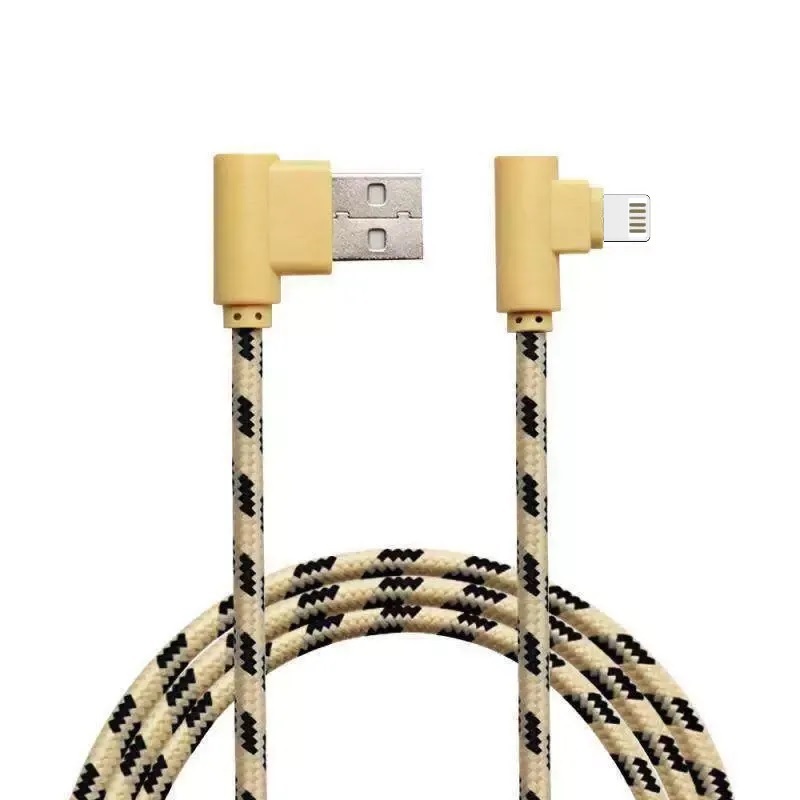 3M Lightning Vinklad Kabel - Guld