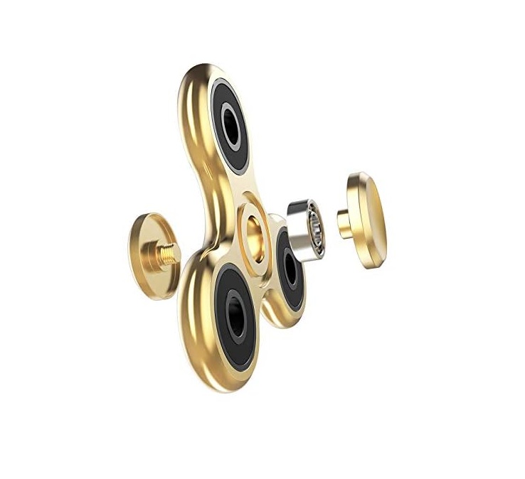Fidget Spinner Ultra Spin Trio - Guld