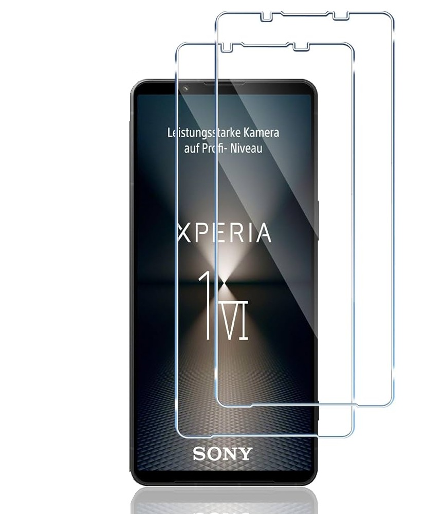 2-Pack Sony Xperia 1 VI Skärmskydd Härdat Glas