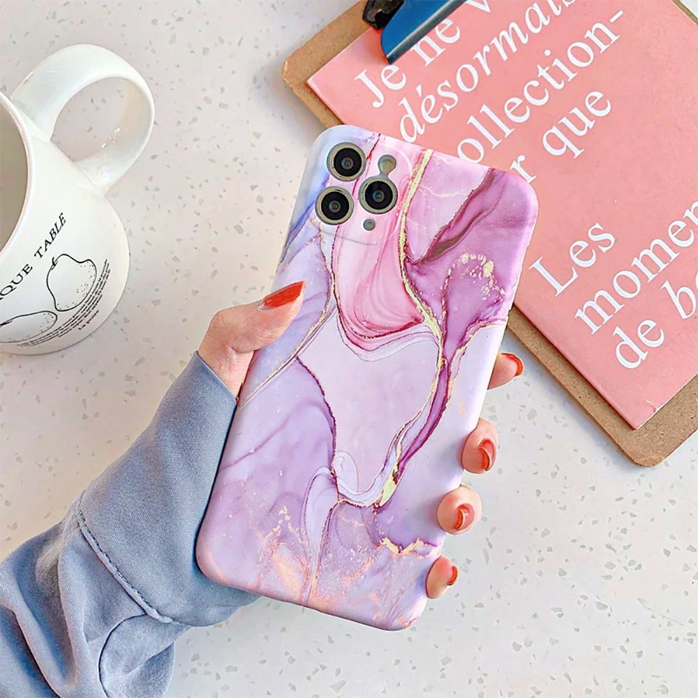 Tech-Protect iPhone 7/8/SE Skal Marmor