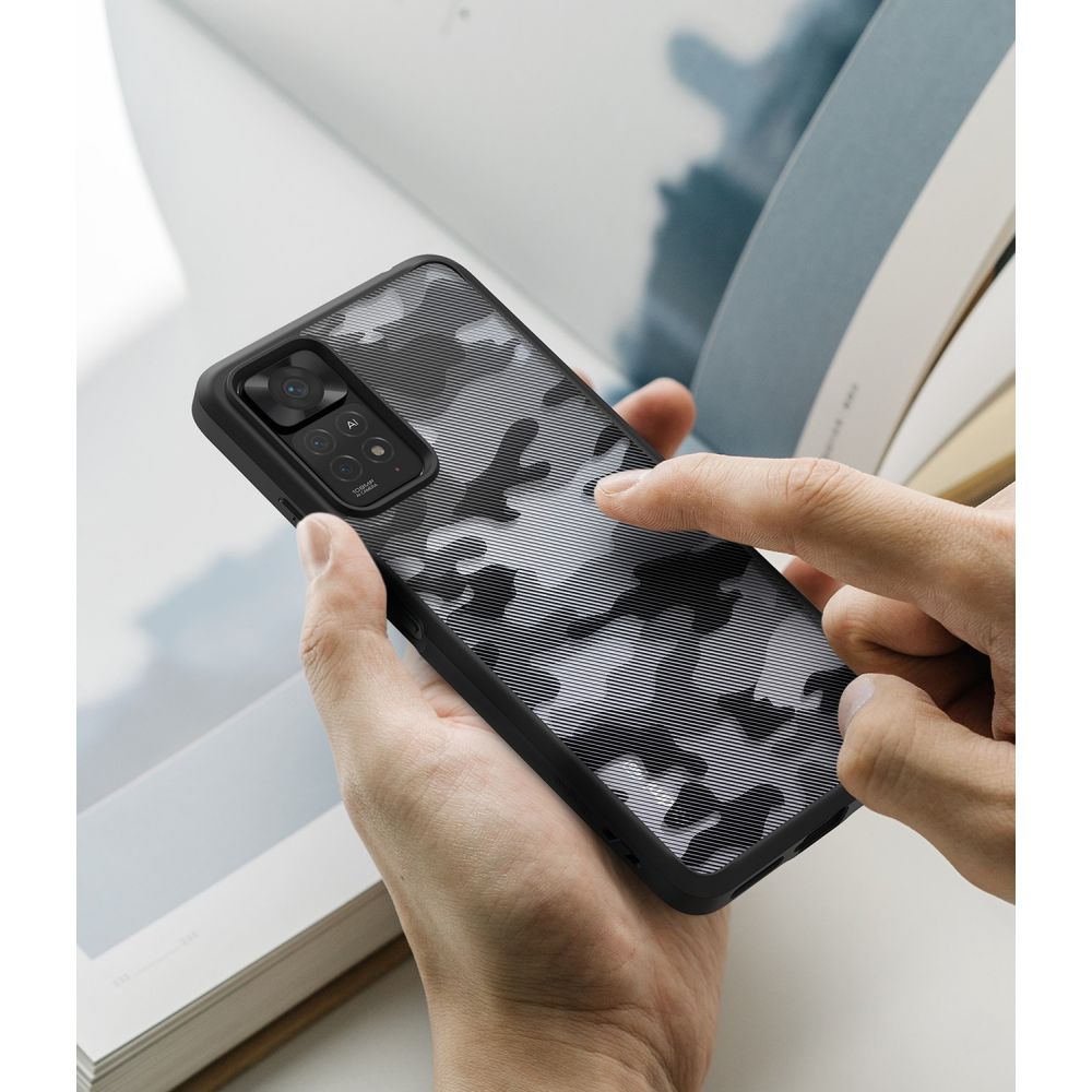 Ringke Xiaomi Redmi Note 11 Pro 5G Skal Fusion Camo Svart