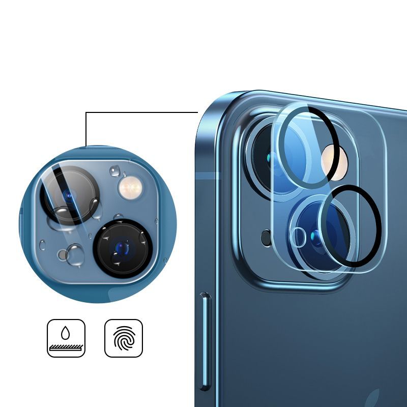 HOFI iPhone 12 Pro Linsskydd Pro+ Hrdat Glas Transparent