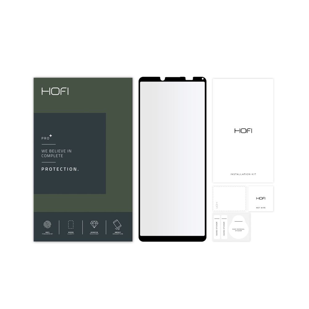 HOFI Sony Xperia 10 IV Skrmskydd Heltckande Pro+ Hrdat Glas
